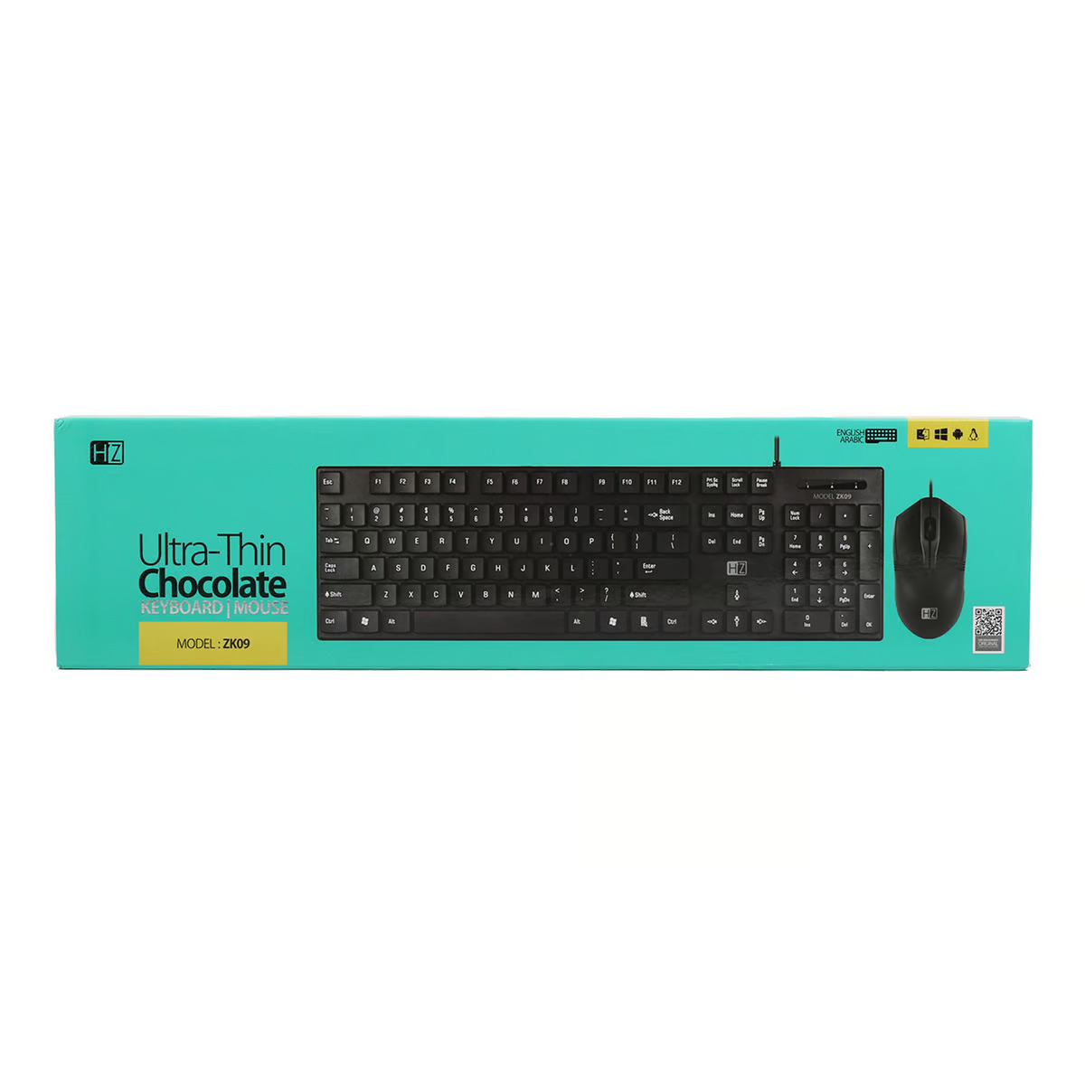 Heatz ZK09 Wired Keyboard Mouse Combo Price In Khobar KSA