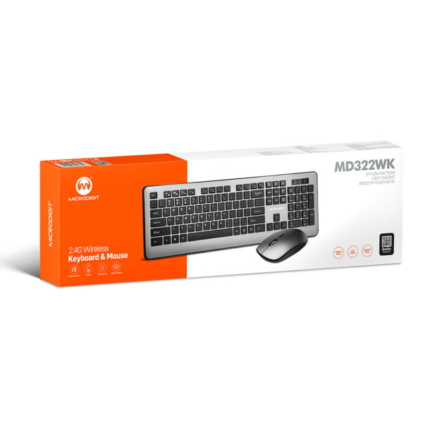 Microdigit Md322Wk Wireless Keyboard Mouse Combo Price Khobar KSA