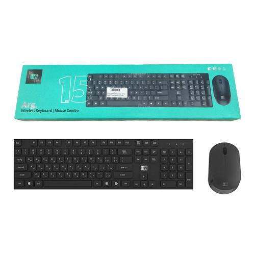 Heatz ZK15 Wireless Keyboard Mouse Best Combo Price In Khobar KSA